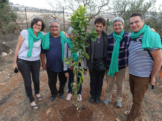 Nous plantons un citronier